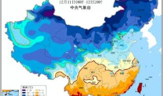 今冬首场大范围寒潮天气来袭